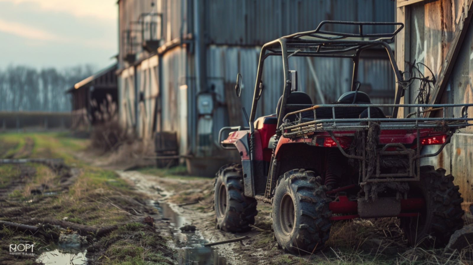 What Are the Essential Accessories for Maintaining and Operating an ATV on a Farm?