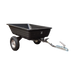 An Iron Ox Haul 6 - Tipping Trailer 600lb with wheels on a white background.