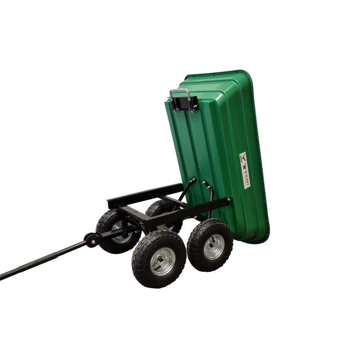 A Garden trolley Cart -G-Kart 266KG with wheels and a case on it, perfect for all your gardening needs.