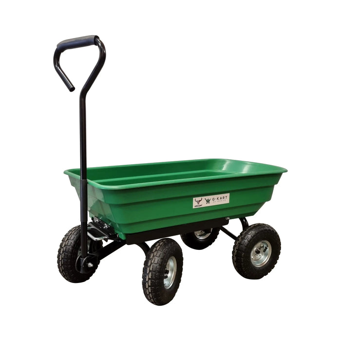 A Garden trolley Cart -G-Kart 266KG with wheels on a white background.