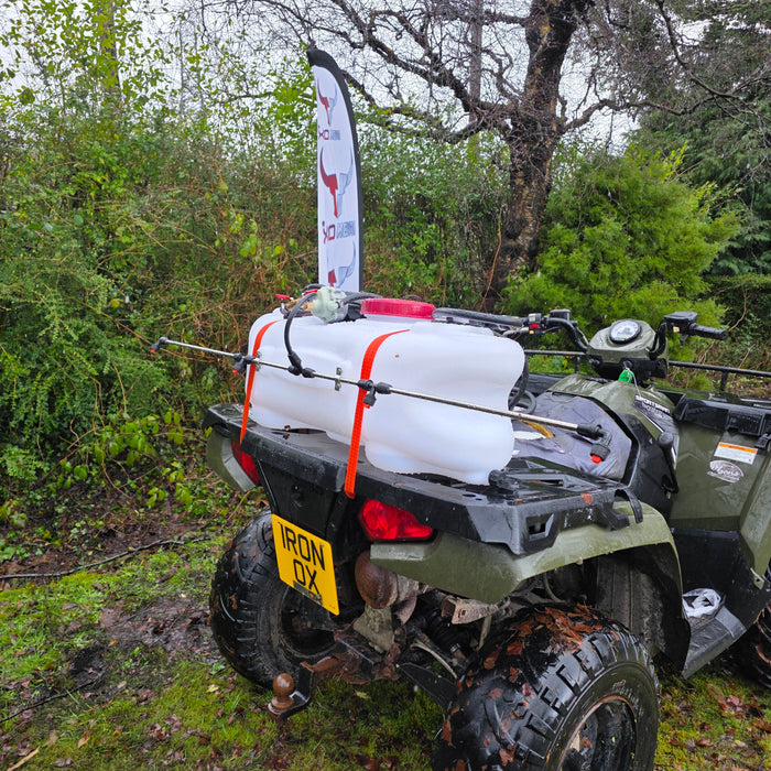ATV Quad Bike Sprayer 60L – Hand Lance + 1.6m Boom for Weed & Paddock Spraying UK