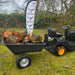 Iron Ox Quad bike trailer UK heavy duty ATV farm trailer for garden and equestrian use