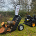 Iron Ox ATV tow behind trailer for quad bikes used on farms and horse yards