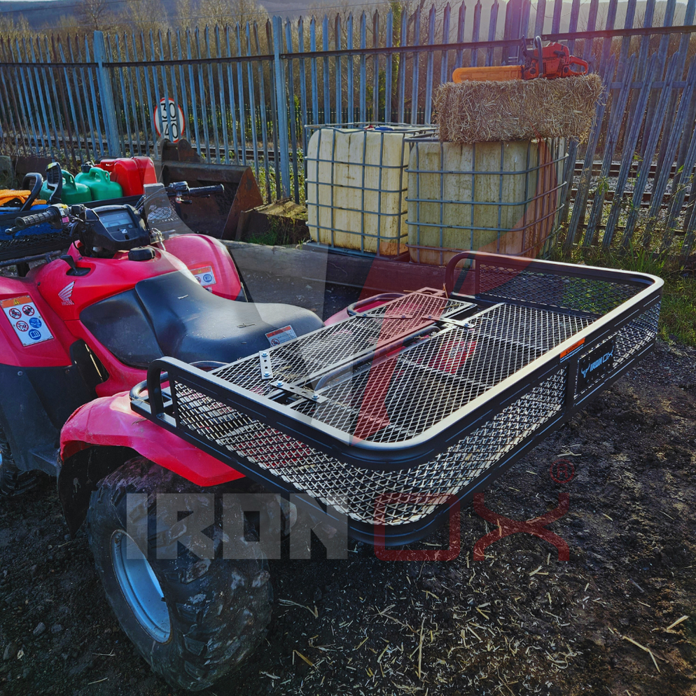 ATV Rear Basket Rack Universal Fitment — IRON OX