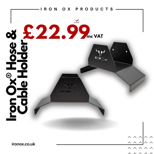 Hose & Cable Holder by Iron Ox Products priced at £22.99 including VAT.
