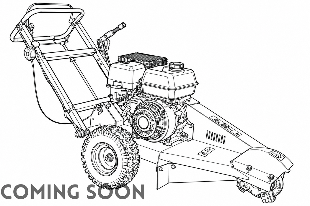 Iron Ox 420cc Stump Grinder for Heavy Duty Chopping