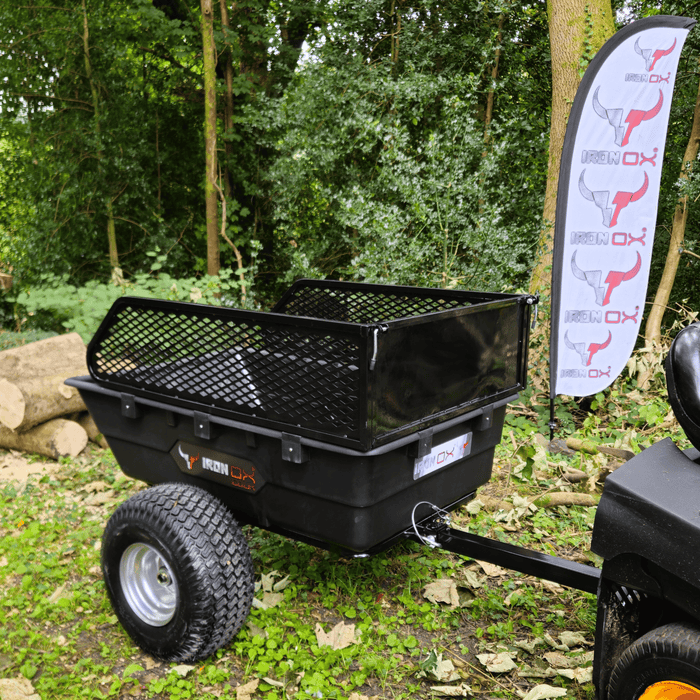Iron Ox Haul 10 - ATV Tipping Trailer & Wheelbarrow Bundle