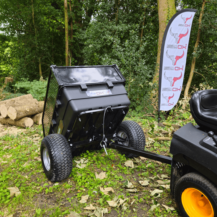 Iron Ox Haul 10 - ATV Tipping Trailer & Wheelbarrow Bundle