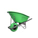 A durable 160 Litre Puncture Proof Farm Equestrian wheelbarrow on a white background.