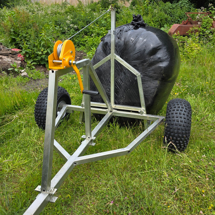 ATV Hay Bale Trailer - 500kg Capacity for ATV |Iron Ox HayHaul Manual