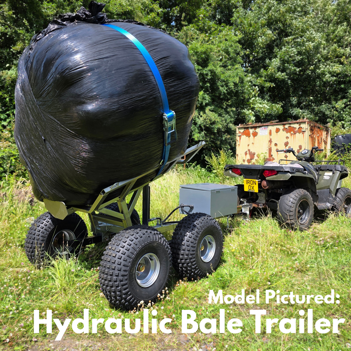 ATV Bale Trailer - Hydraulic Tipping Capacity 500kg