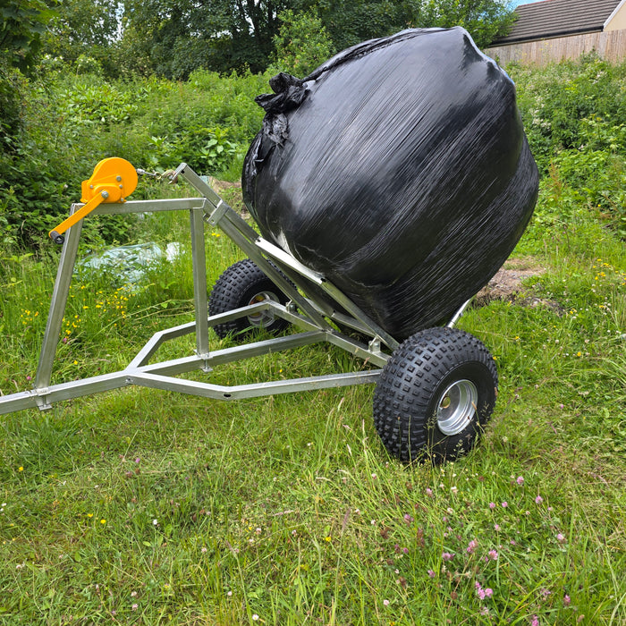 ATV Hay Bale Trailer - 500kg Capacity for ATV |Iron Ox HayHaul Manual