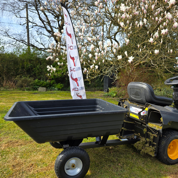 Haul 4 Mower Trailer - Tipping Trailer 400lb Iron Ox