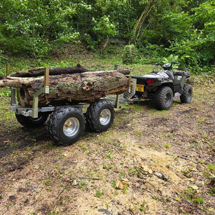 ATV Logging Trailer | 1400kg Forestry Timber Trailer | Iron Ox TimberHaul 1400