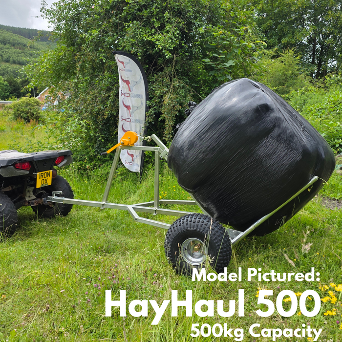 ATV Hay Bale Trailer - 500kg Capacity for ATV |Iron Ox HayHaul Manual