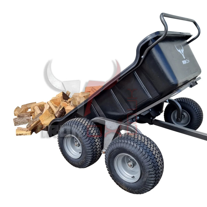 ATV Tipping Trailer - Iron Ox Haul 15 - 4 Wheel Trailer