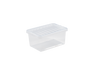 A 6 X Crystal 11 Litre Box & Lid Clear *Free Delivery* on a black background.
