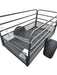 A heavy-duty Iron Ox® Haul 125-Tipping Trailer 1250lb with a chain attached to it. *FREE DELIVERY*