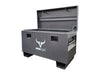A heavy duty TRADE DEAL - Iron Ox® 36" site box X4 with a bull logo and double lock placement.
