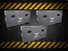 Three TRADE DEAL - Iron Ox® 48" site boxes on a black background.