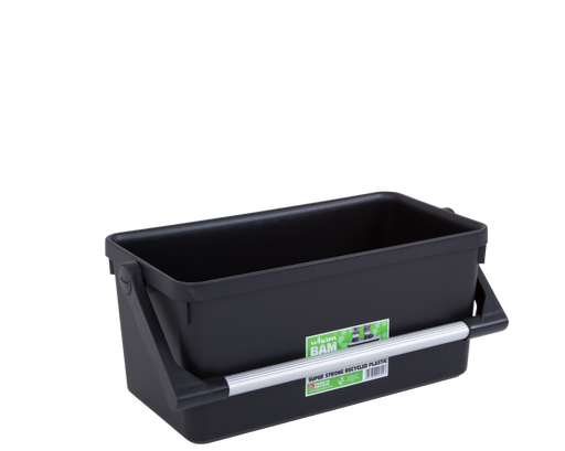 A Wham® Bam 55cm Carry All Tool Tidy Black Recycled *Free Delivery* with a handle.