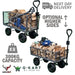 G-Kart MT600H 300KG Mesh Garden Trolley with a steel build for durability and Free Next Day Delivery.