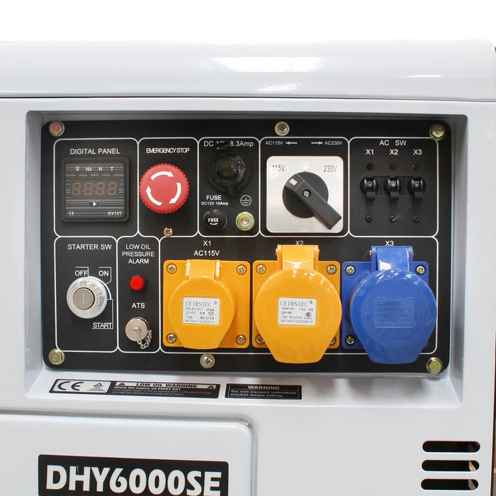 Hyundai DHY6000SE dyneema backup power.