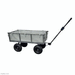 A small wheeled Garden Trolley cart with wheels on a white background.